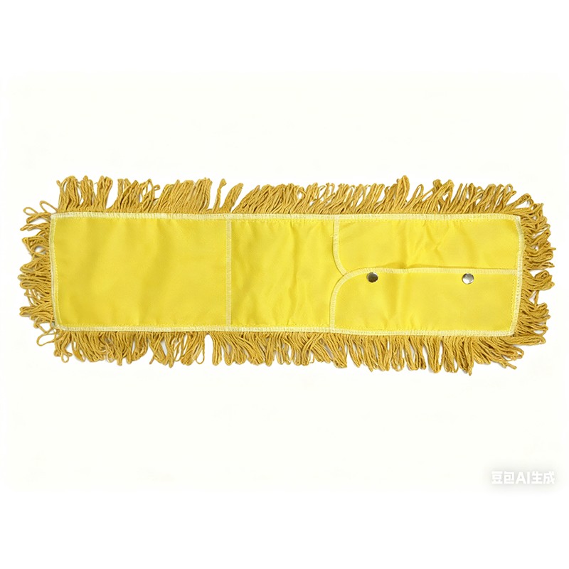 Ricarica per mop con estremità ad anello sul retro in misto cotone