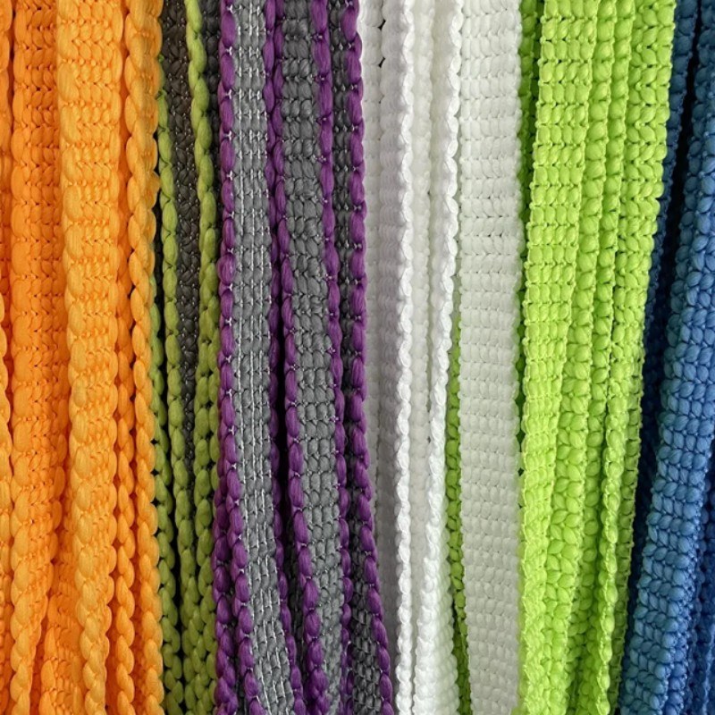 Filato per mocio in microfibra intrecciata