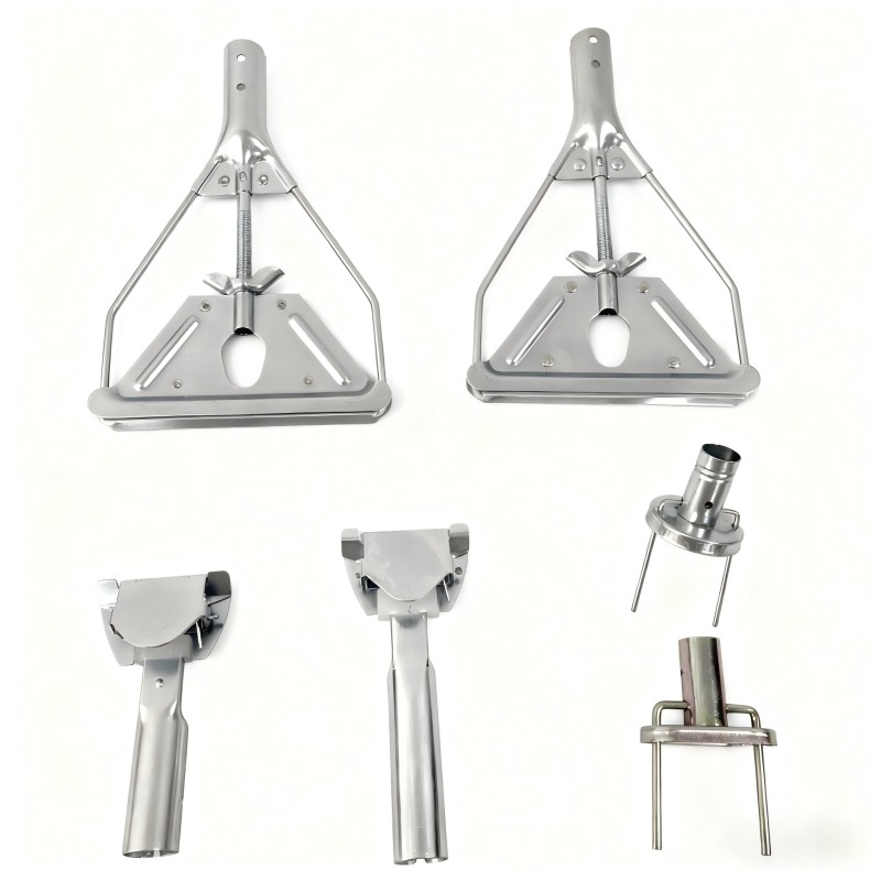Clip per scopa in metallo