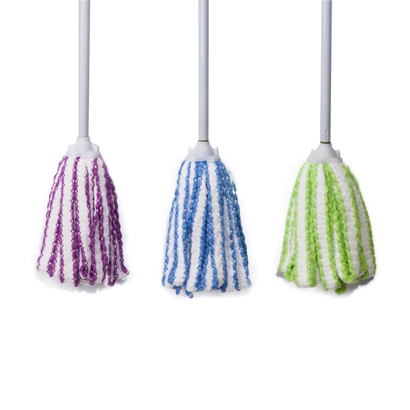 Ricarica per mop rotondo in filato intrecciato in microfibra