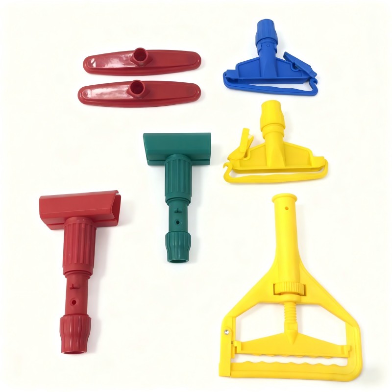 Clip per scopa a vite in plastica bagnata